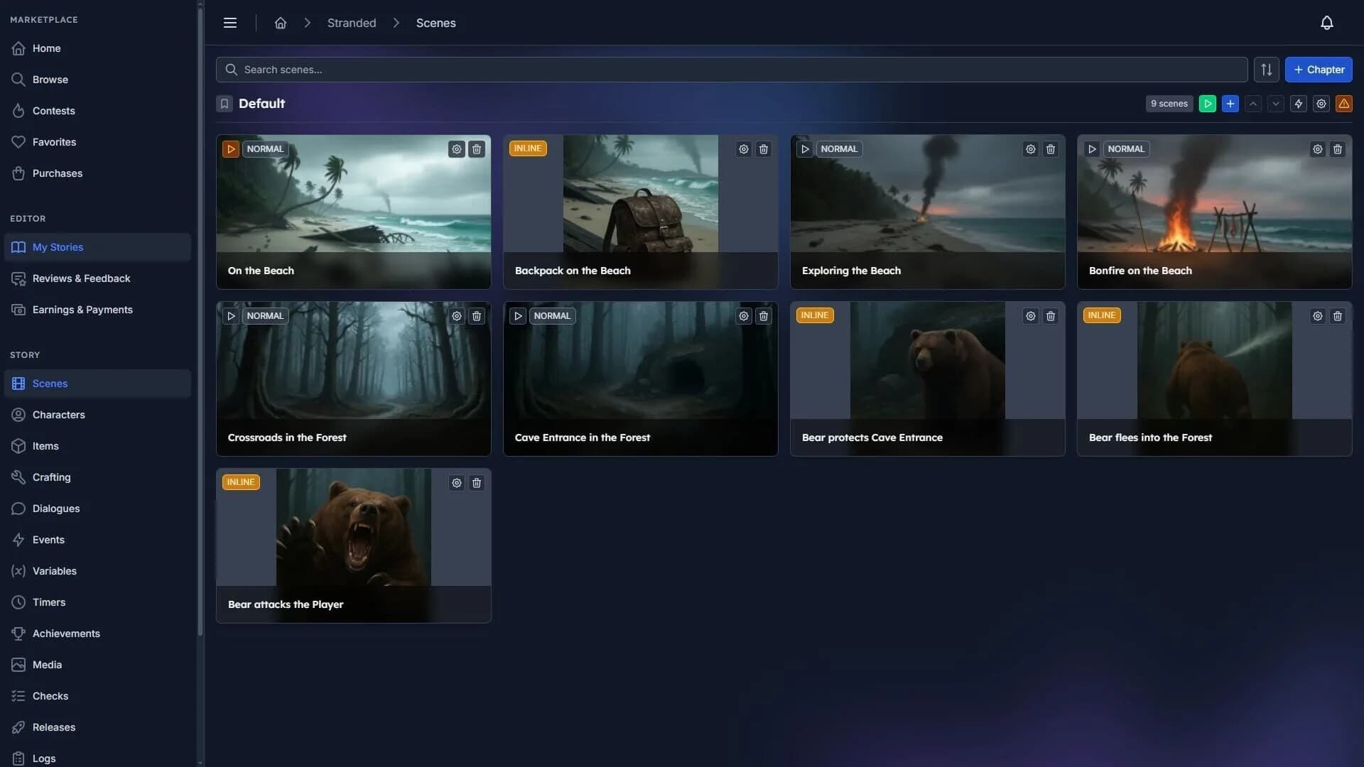 Talescape screenshot 1