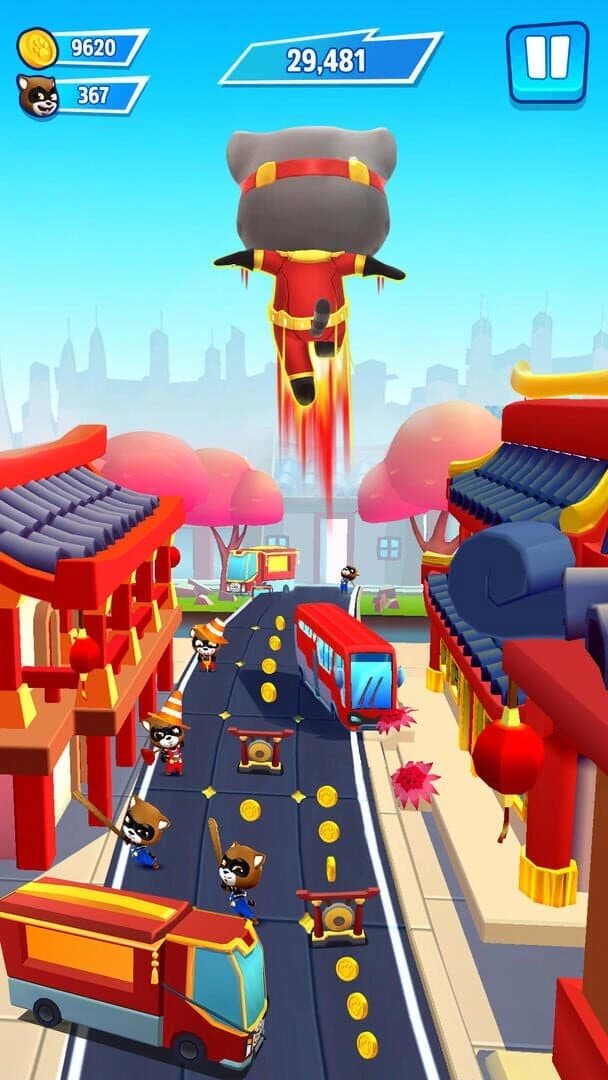 Talking Tom Hero Dash screenshot 5