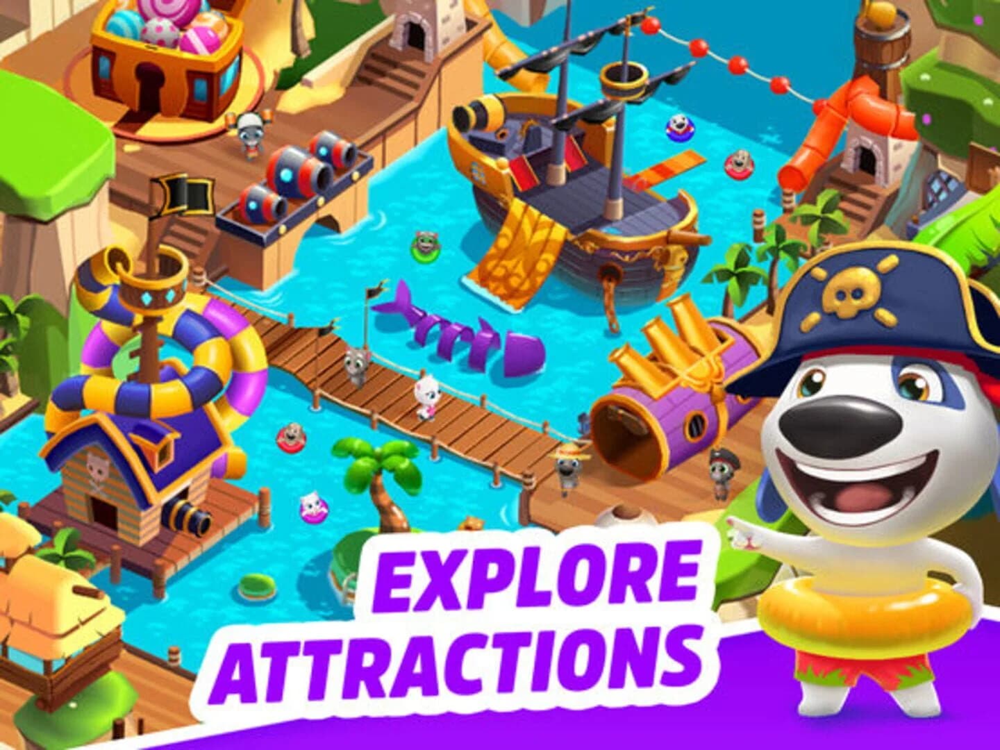 Talking Tom Pool screenshot 2