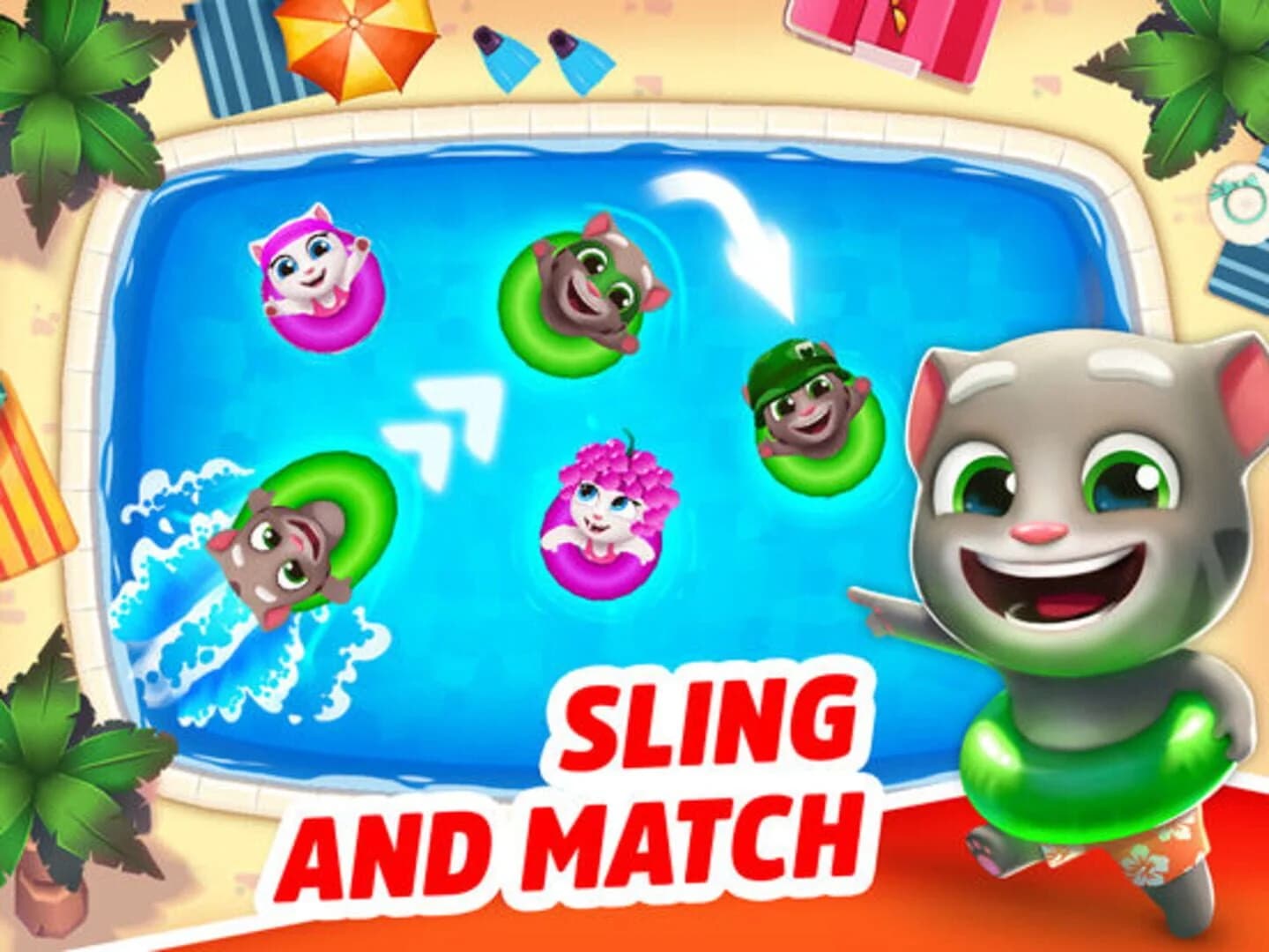 Talking Tom Pool screenshot 3