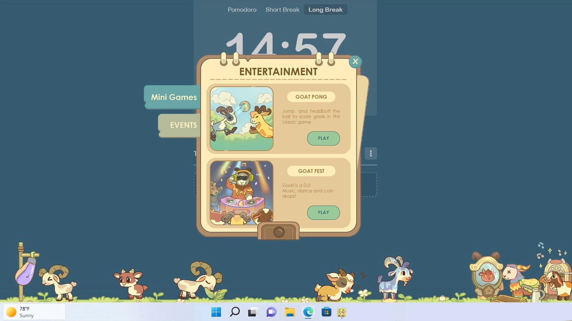 Tame-a-goat-chi screenshot 3