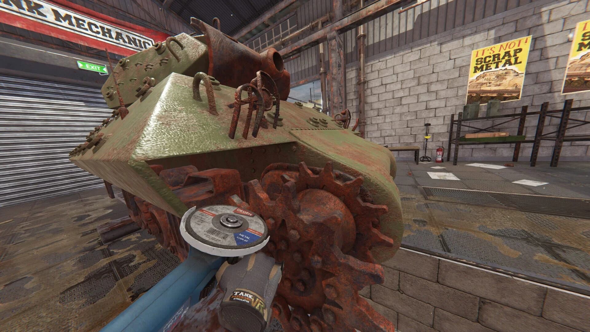 Tank Mechanic Simulator VR screenshot 1