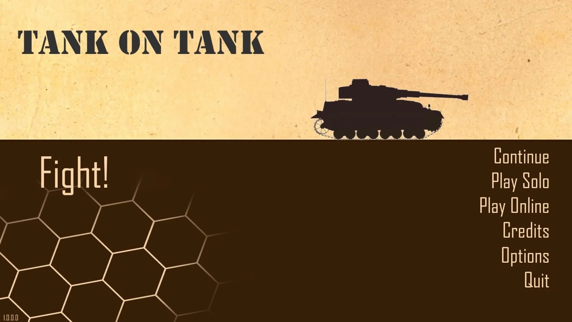 Tank On Tank Digital - West Front screenshot 1