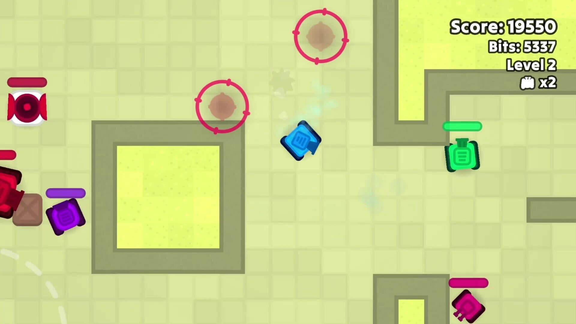 Tankbot Battle screenshot 2