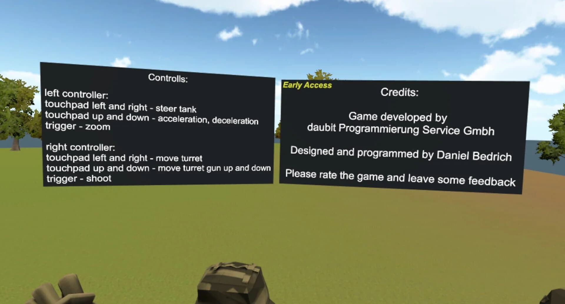 TankVR screenshot 2