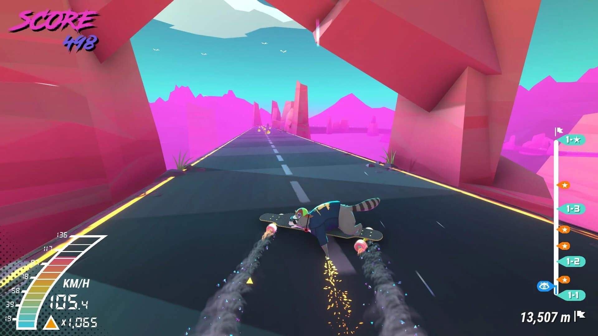 Tanuki Sunset screenshot 1