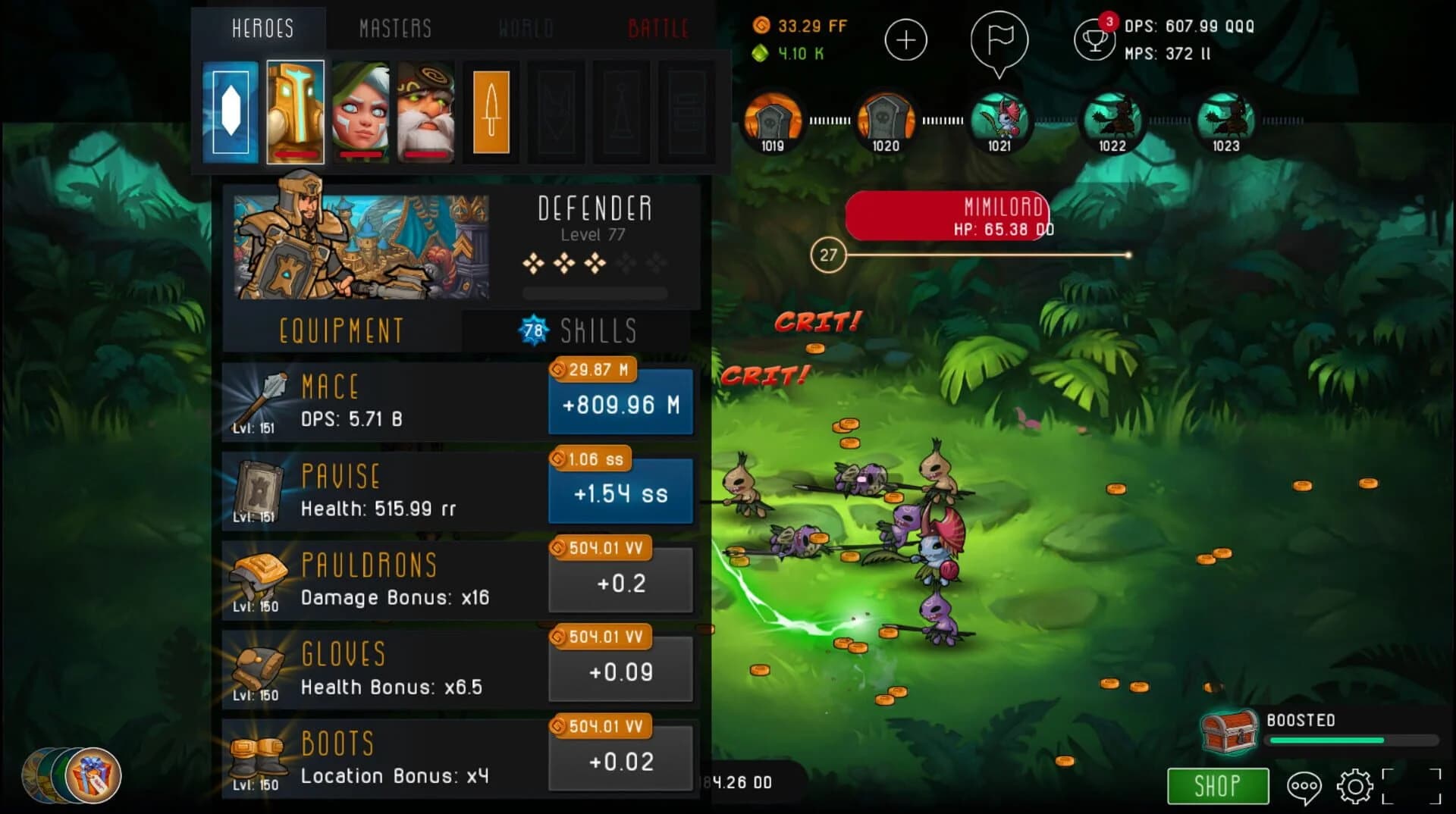 Tap Adventure: Time Travel screenshot 2