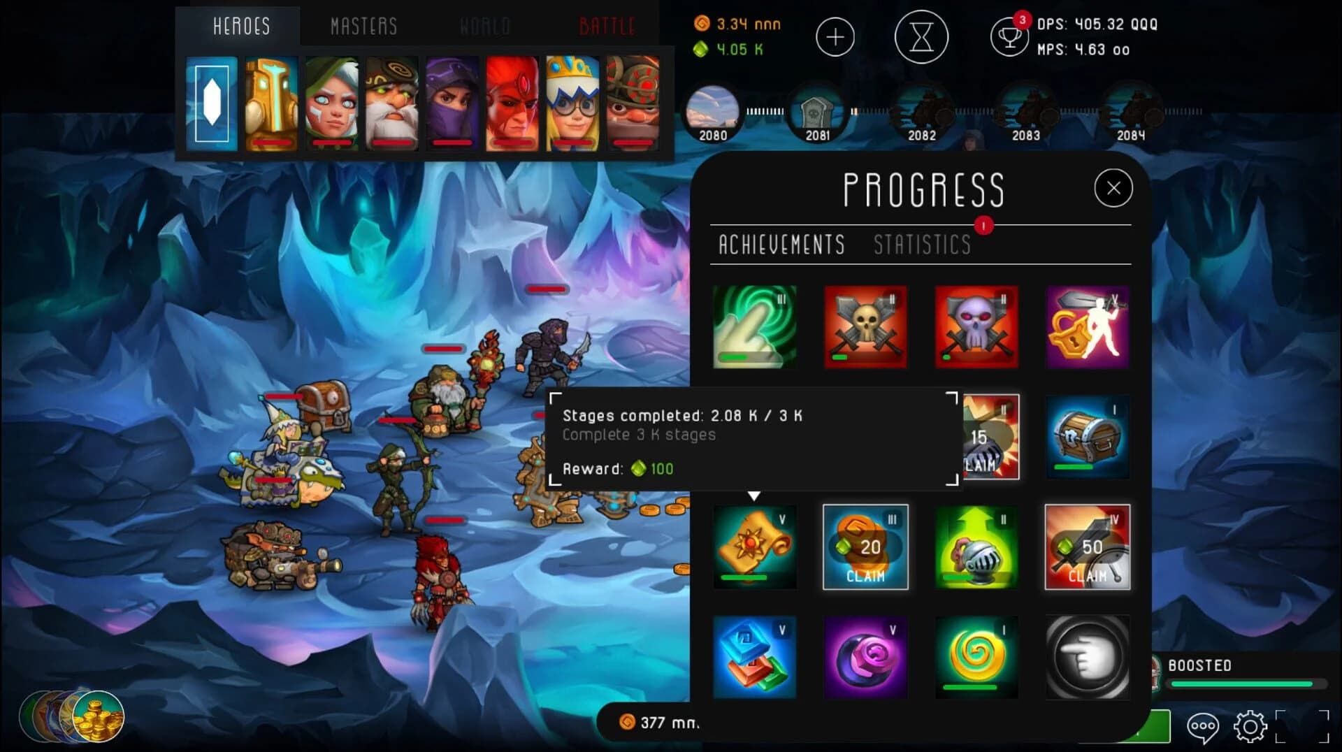 Tap Adventure: Time Travel screenshot 5