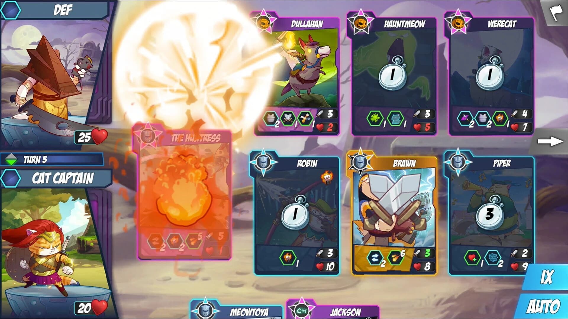 Tap Cats: Battle Arena screenshot 1