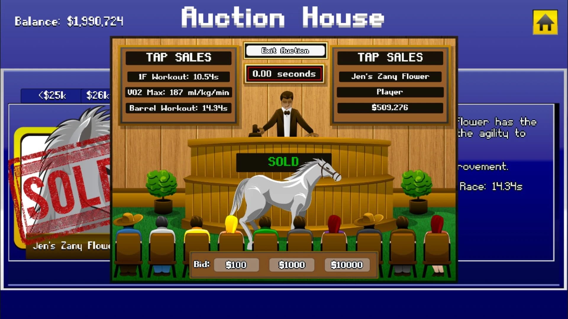 Tap Derby screenshot 1