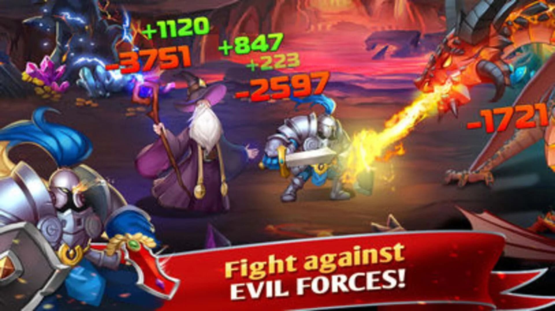 Tap Knights: Heroes & Monsters screenshot 4