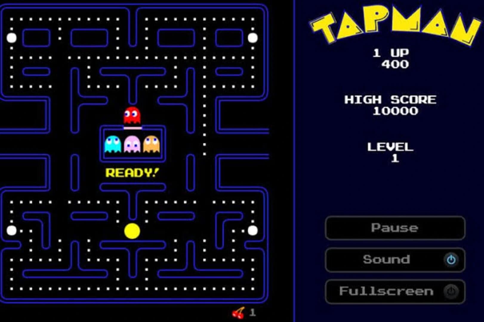 TapMan screenshot 1