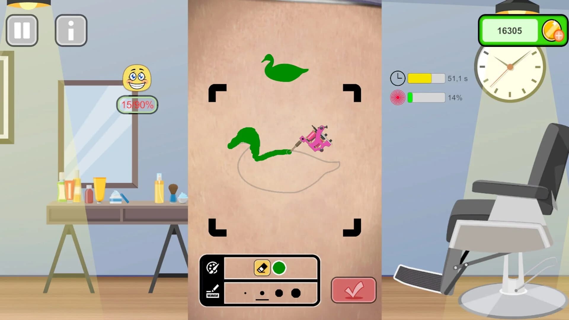 Tattoo Studio Simulator screenshot 4