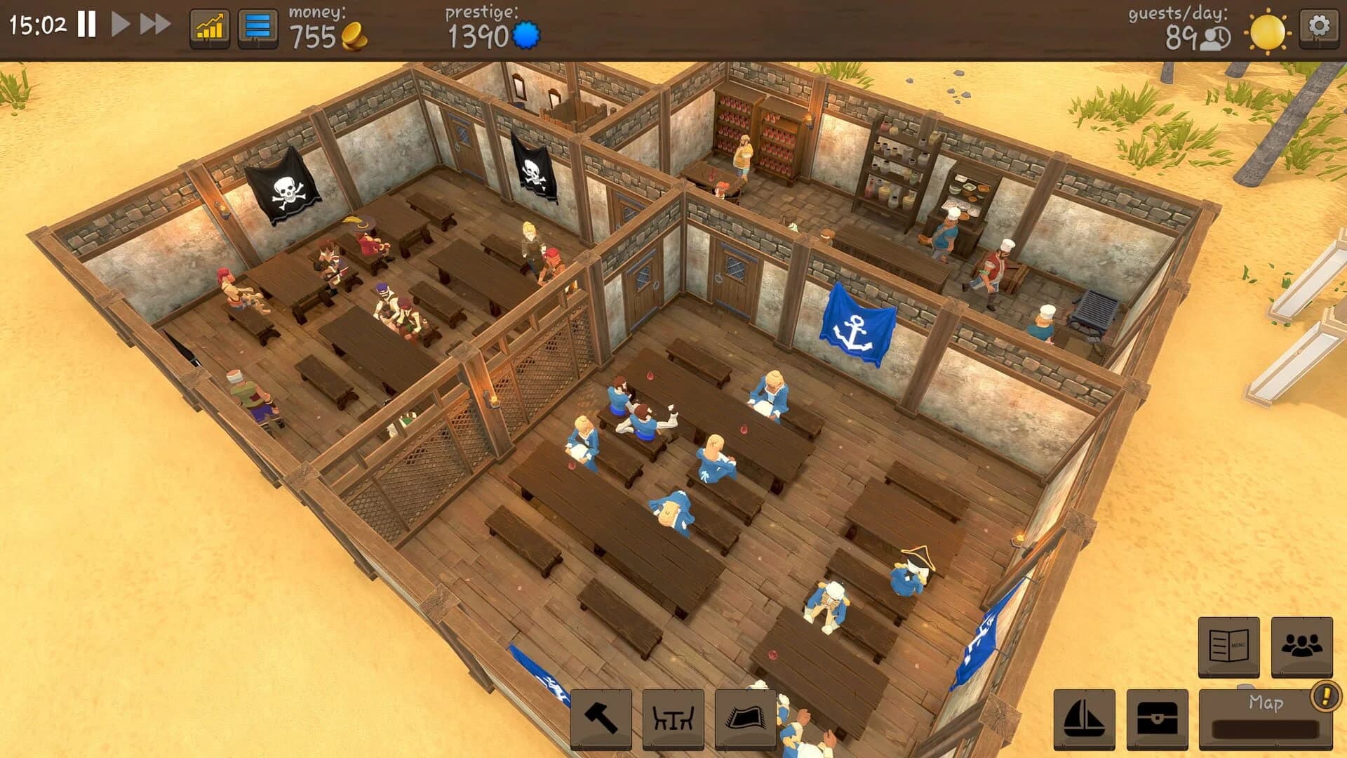 Tavern Master: Pirates Retreat screenshot 2