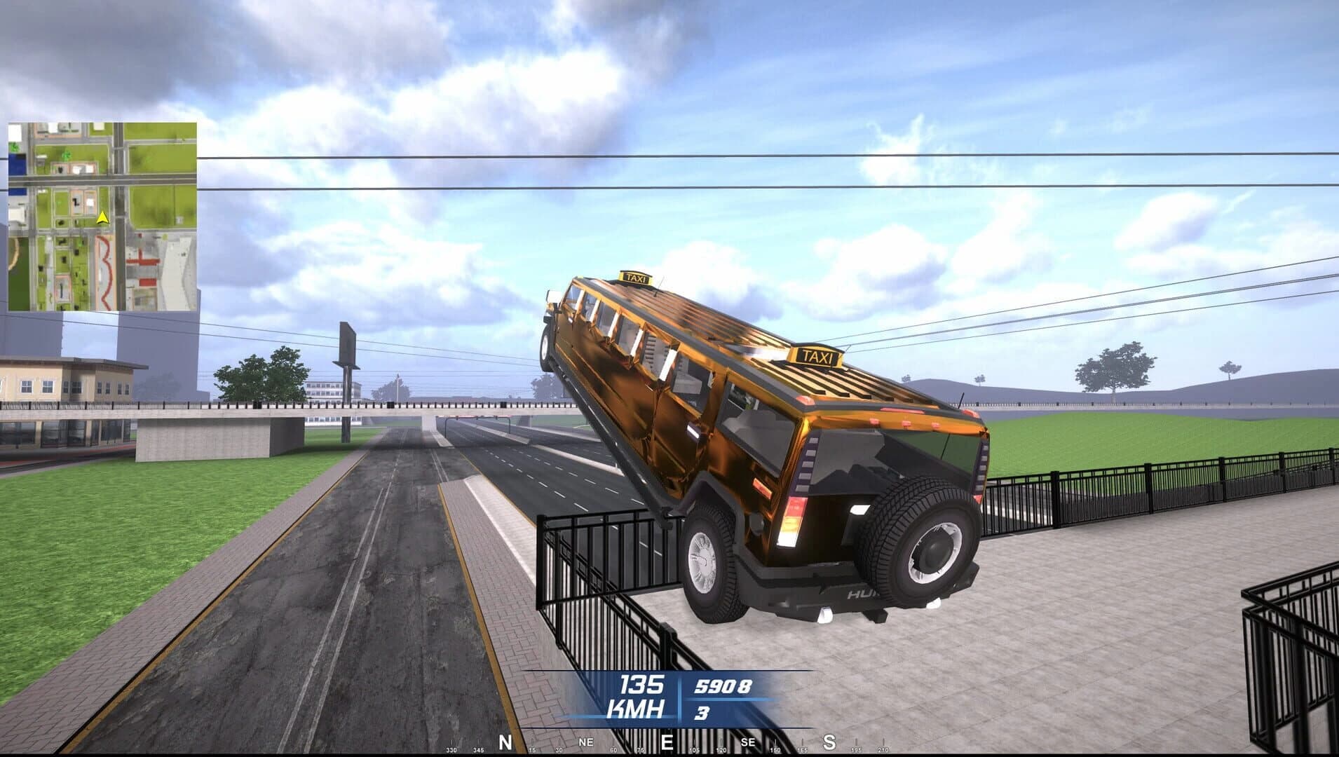 Taxi Simulator in City screenshot 2