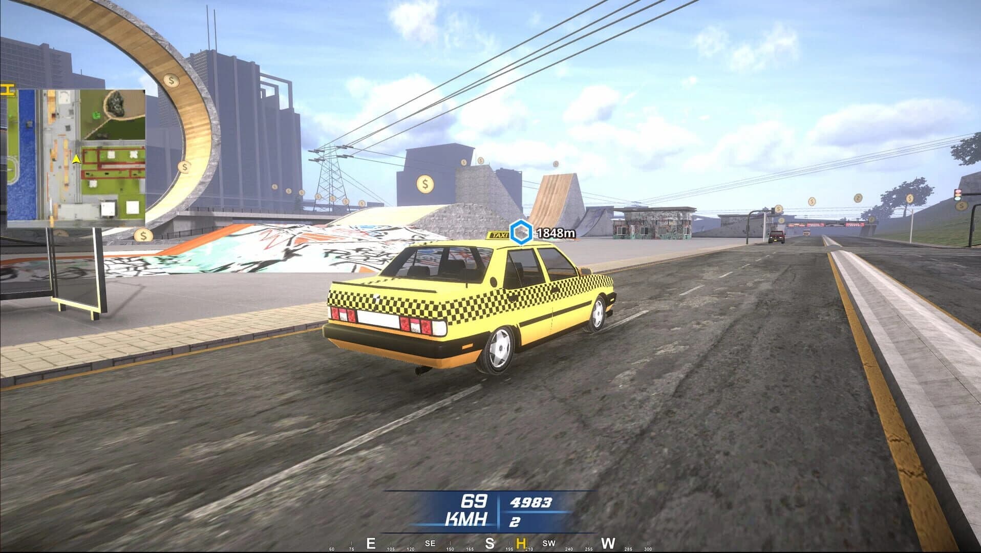 Taxi Simulator in City screenshot 3