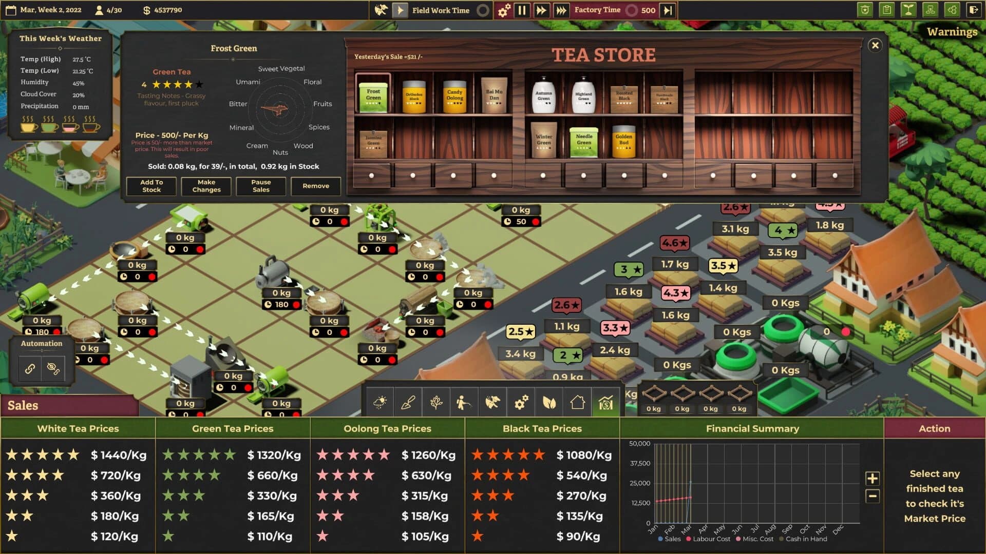 Tea Garden Simulator screenshot 3