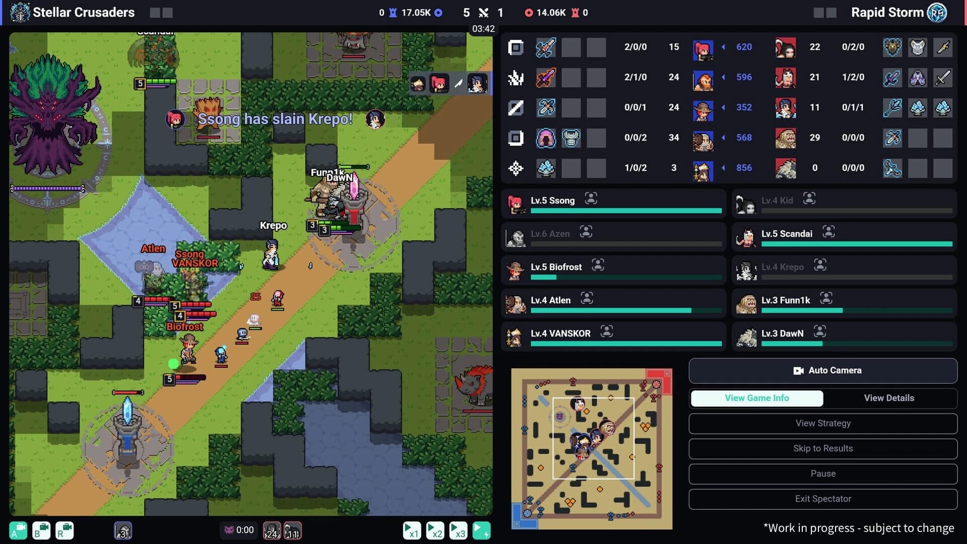 Teamfight Manager 2 screenshot 1
