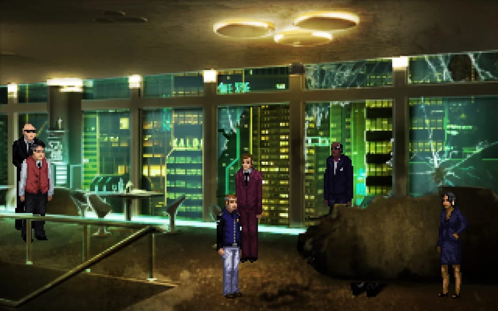 Technobabylon screenshot 3
