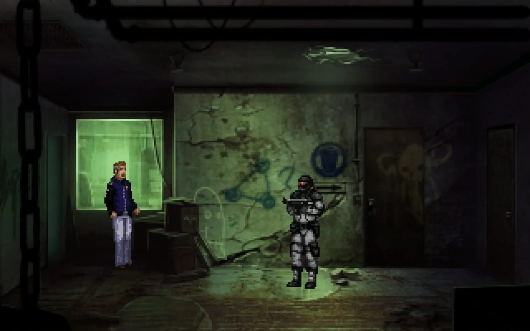 Technobabylon screenshot 4