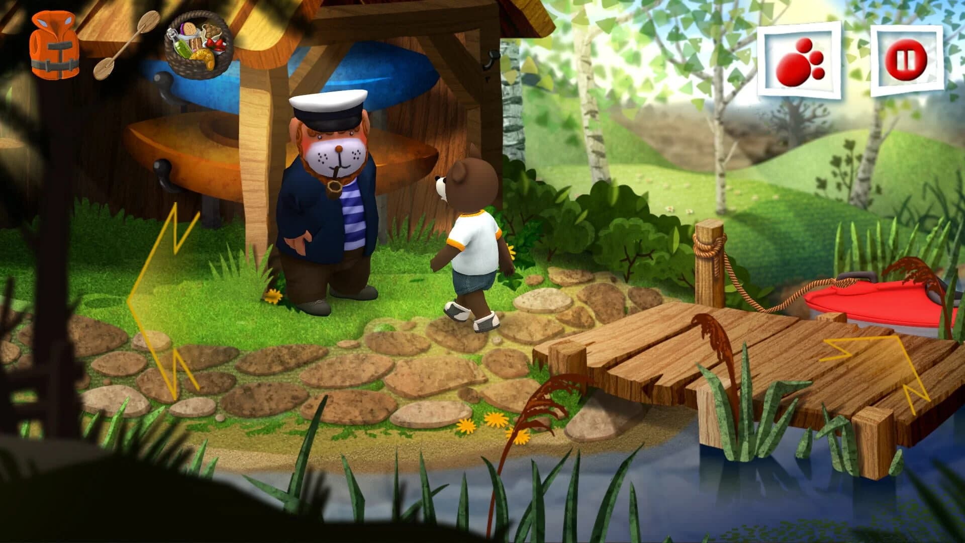 Teddy Floppy Ear: Kayaking screenshot 1