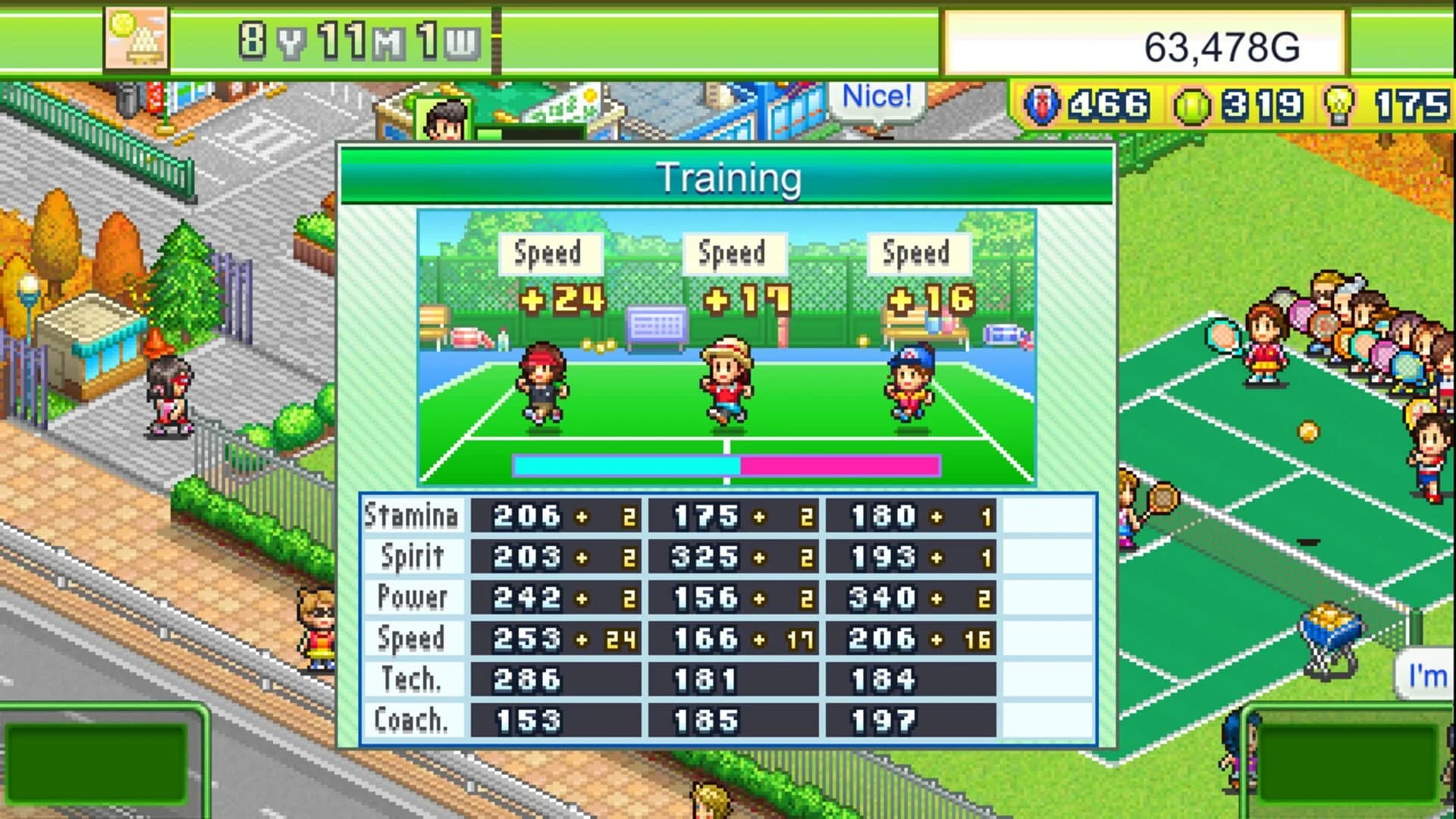 Tennis Club Story screenshot 1