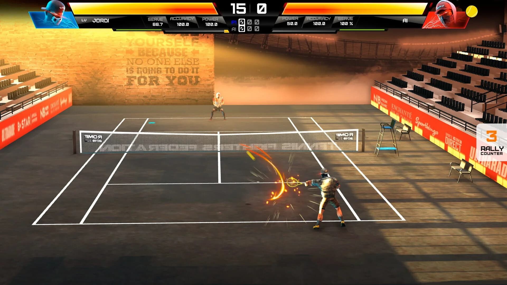 Tennis Fighters screenshot 2
