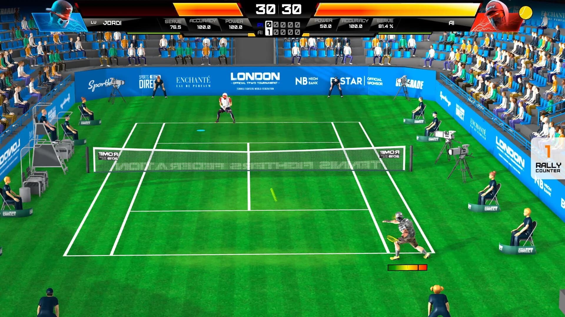 Tennis Fighters screenshot 1
