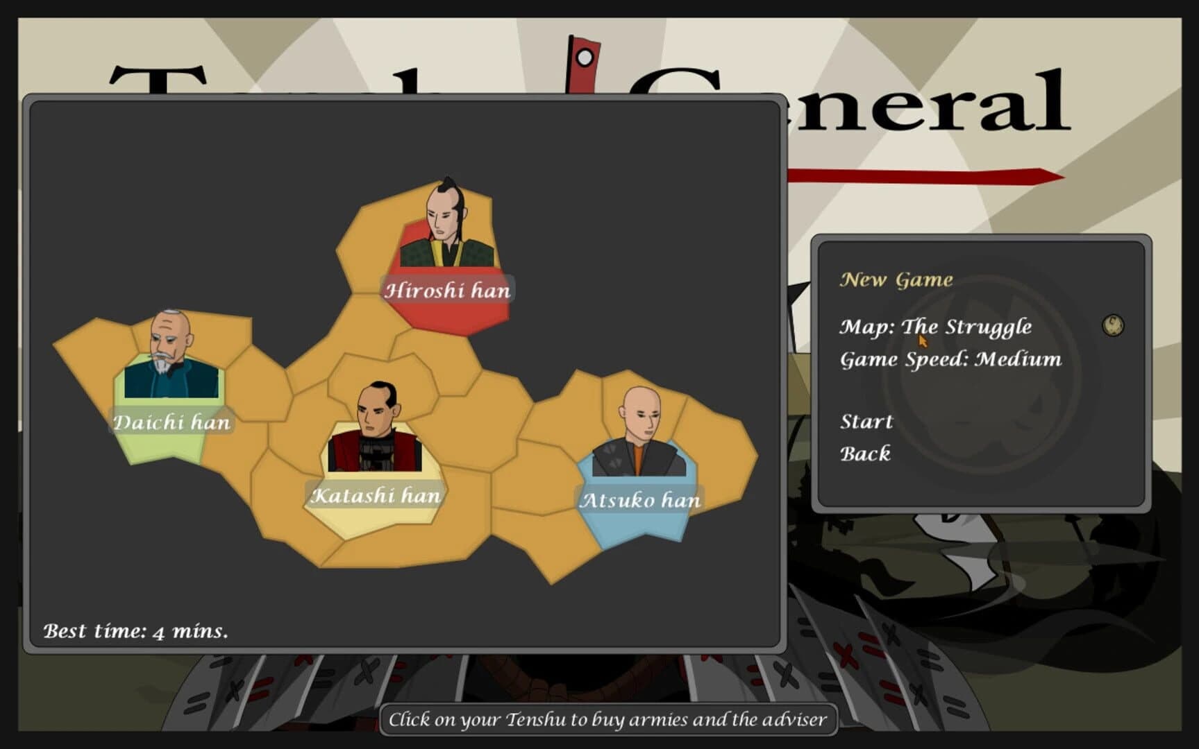 Tenshu General screenshot 2