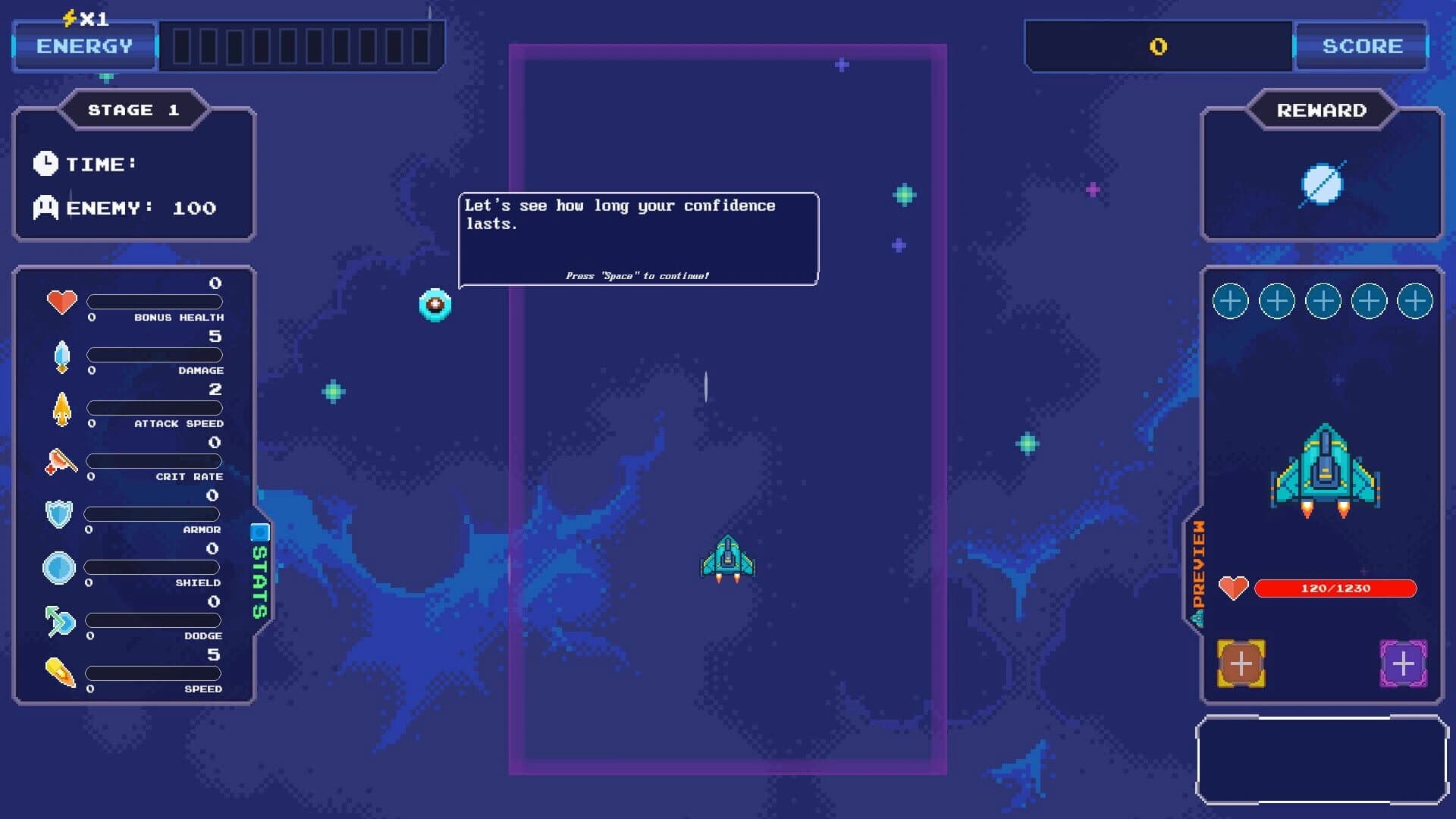 Tenvader screenshot 1