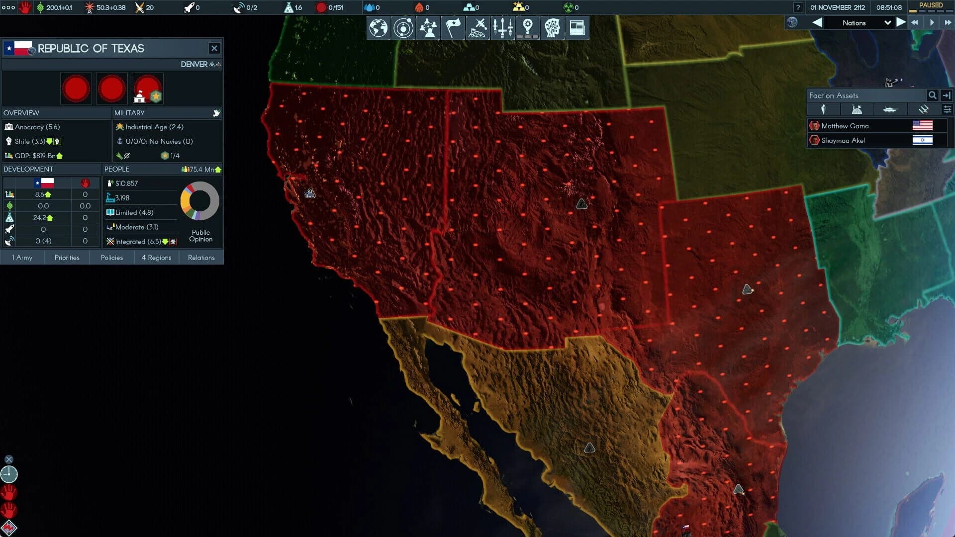 Terra Invicta: Dark Skies screenshot 3