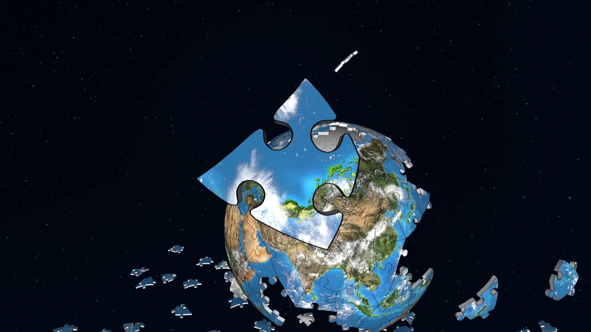 Terra Puzzle 3D screenshot 3