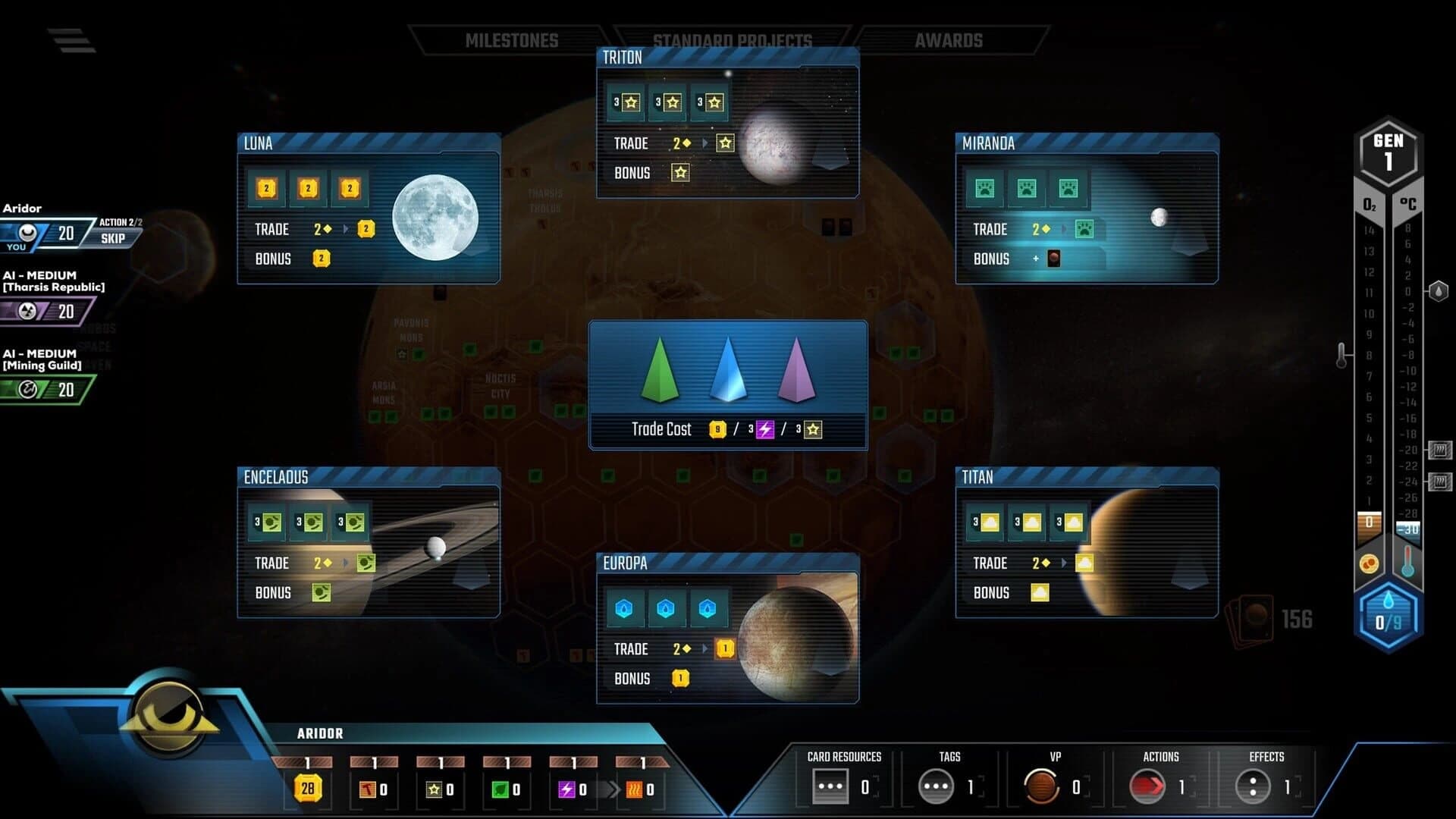 Terraforming Mars: Colonies screenshot 2