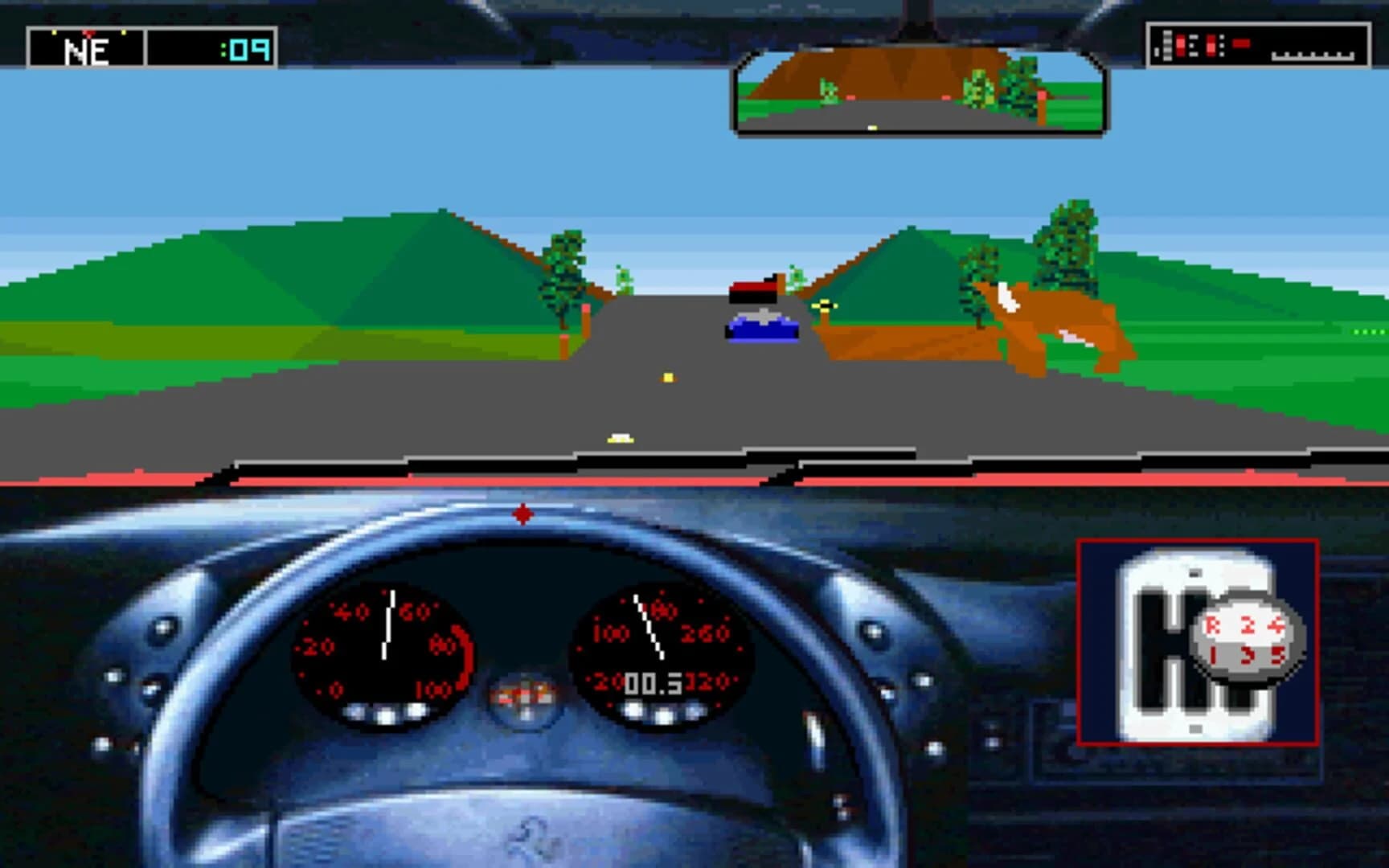 Test Drive III: The Passion screenshot 1