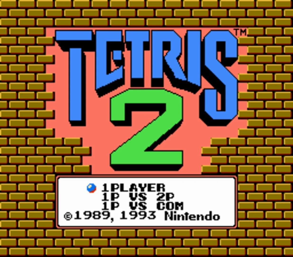 Tetris 2 screenshot 2