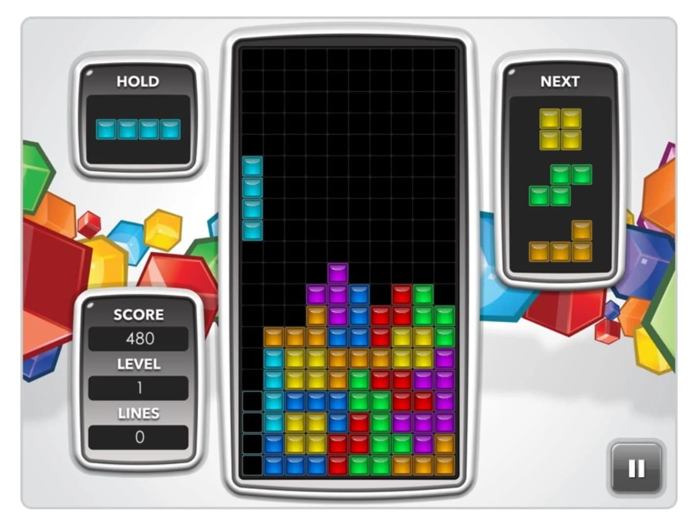 Tetris screenshot 1