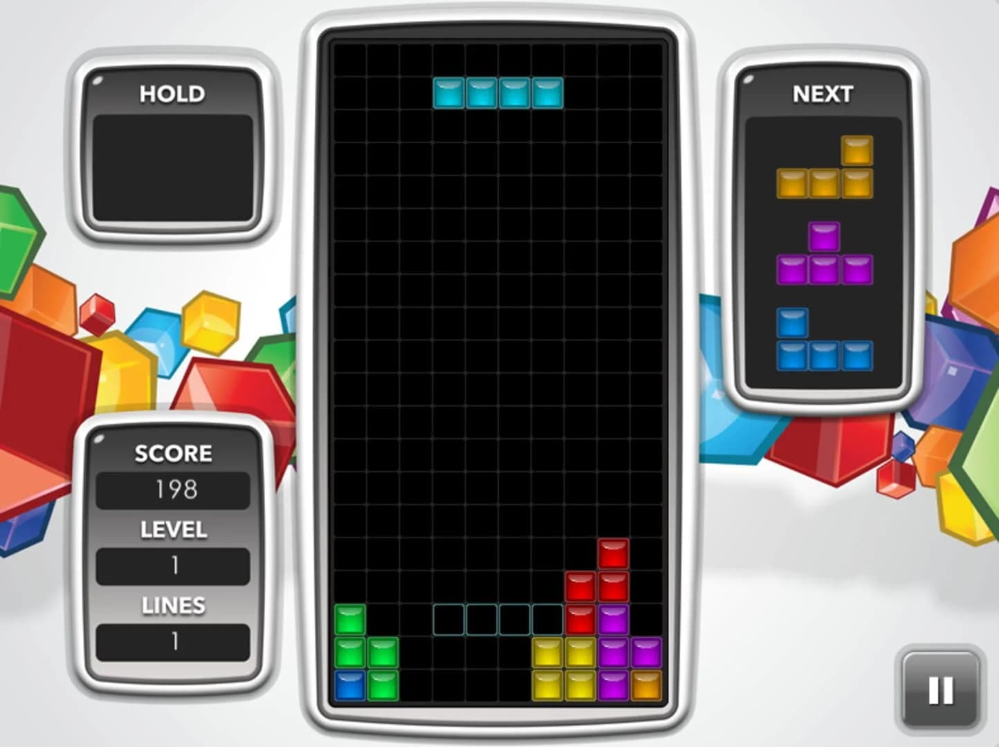 Tetris screenshot 4