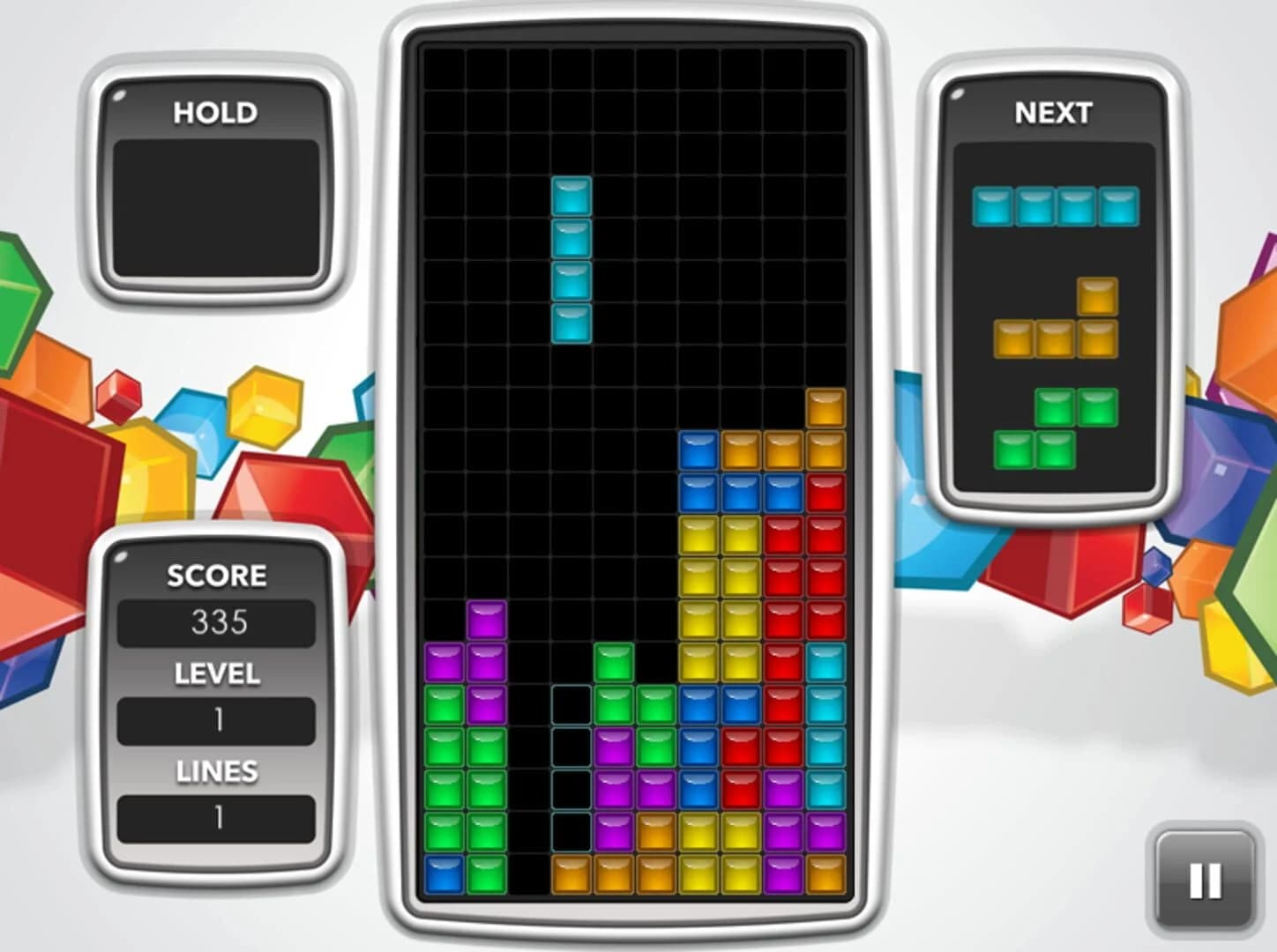 Tetris screenshot 2