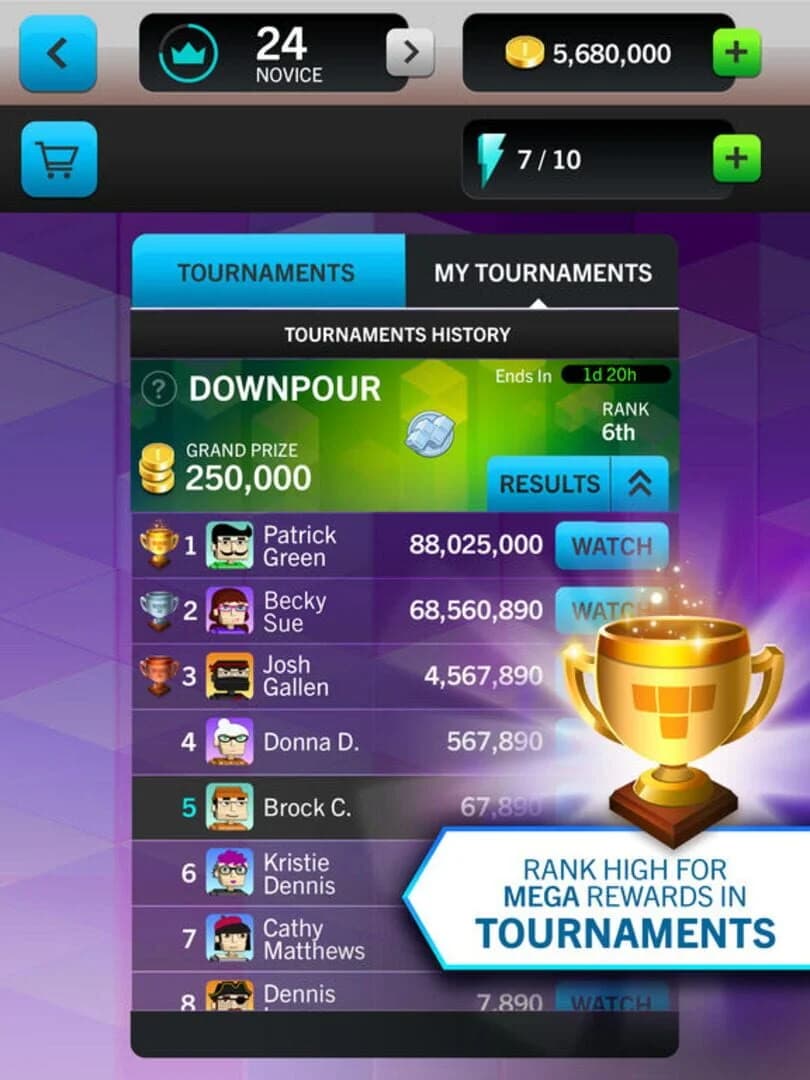 Tetris Blitz screenshot 1