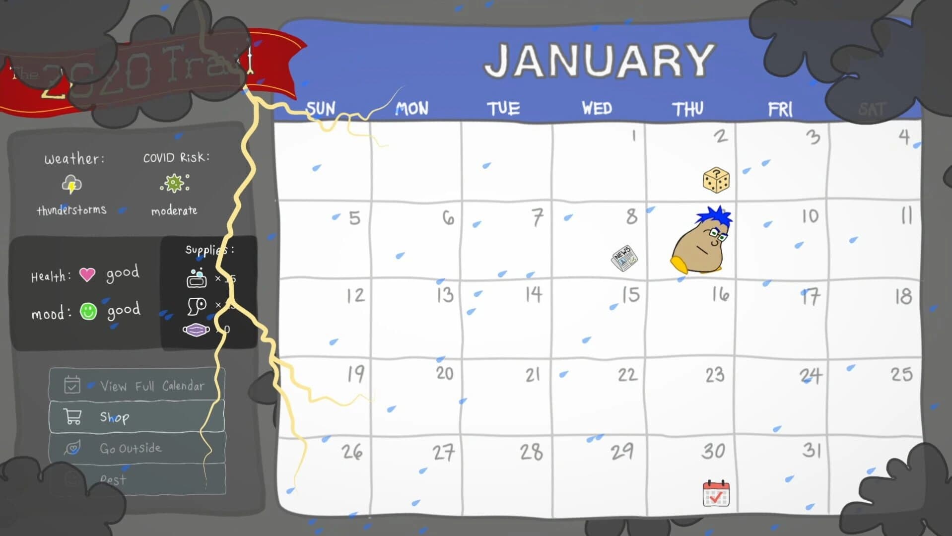 The 2020 Trail screenshot 1