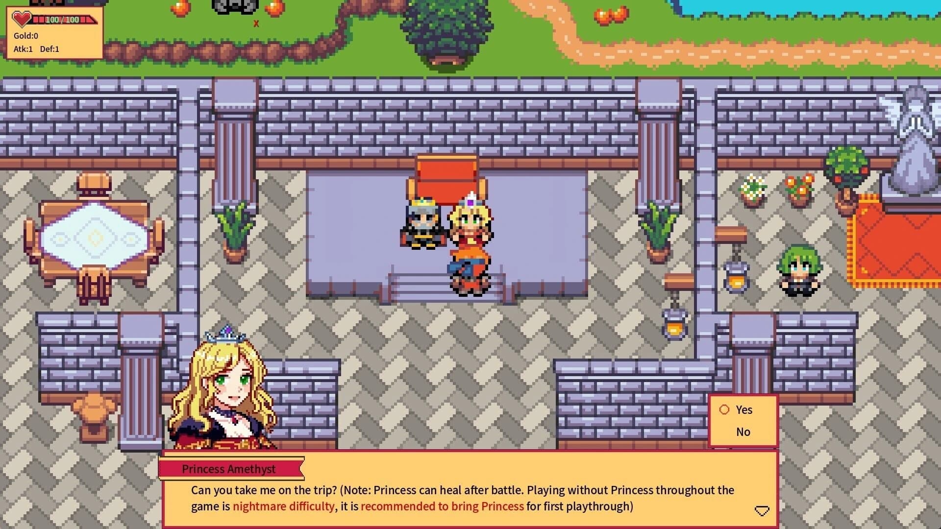 The Adventure of Amethyst Knight screenshot 3