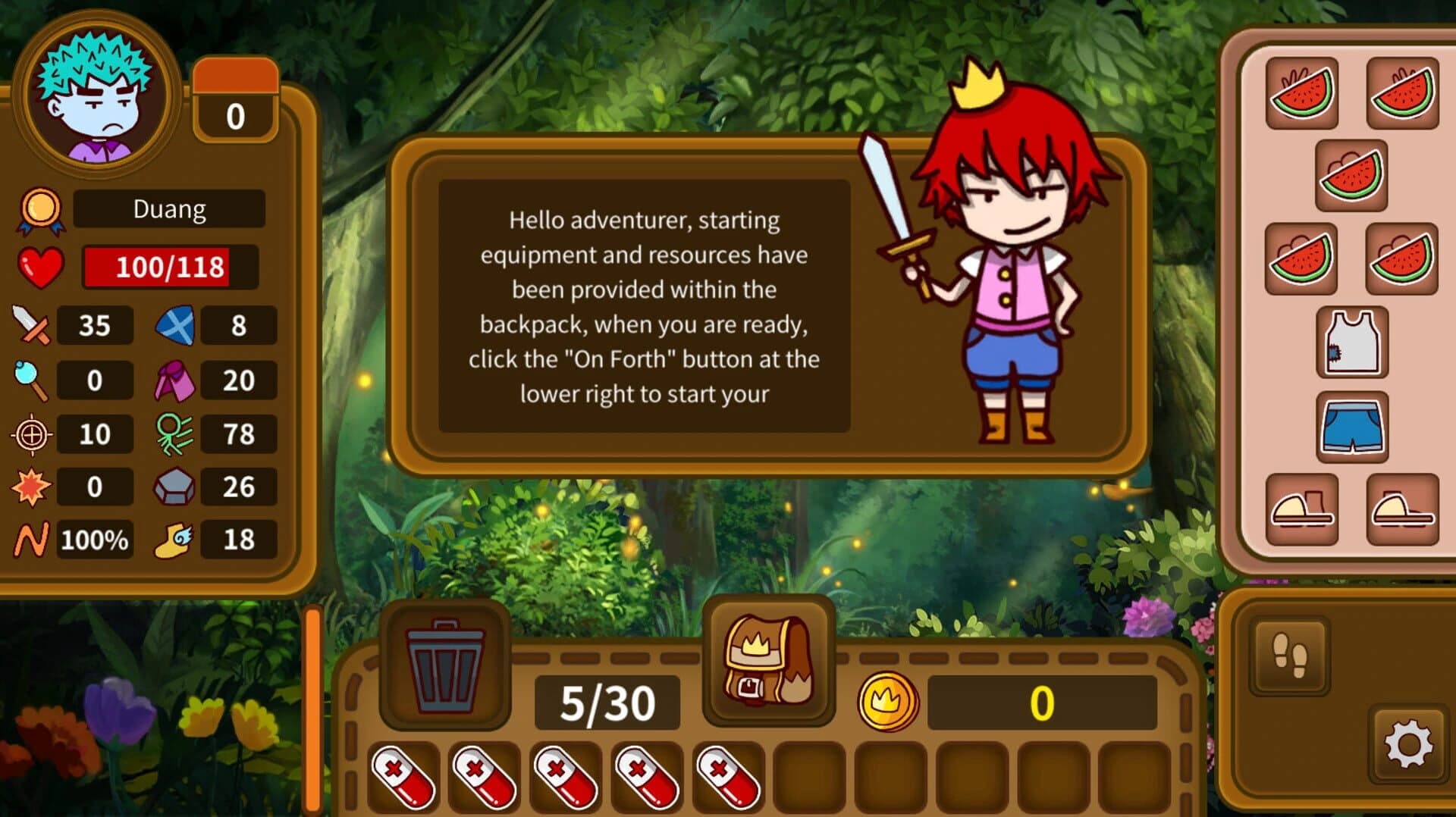 The Adventurer and His Backpack screenshot 5