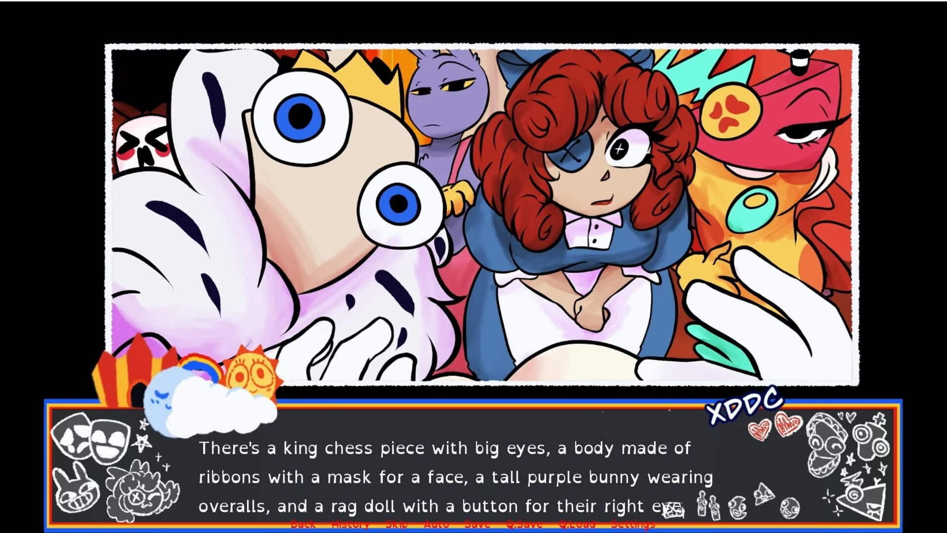 The Amazing Digital Circus: Fan VN Game screenshot 1