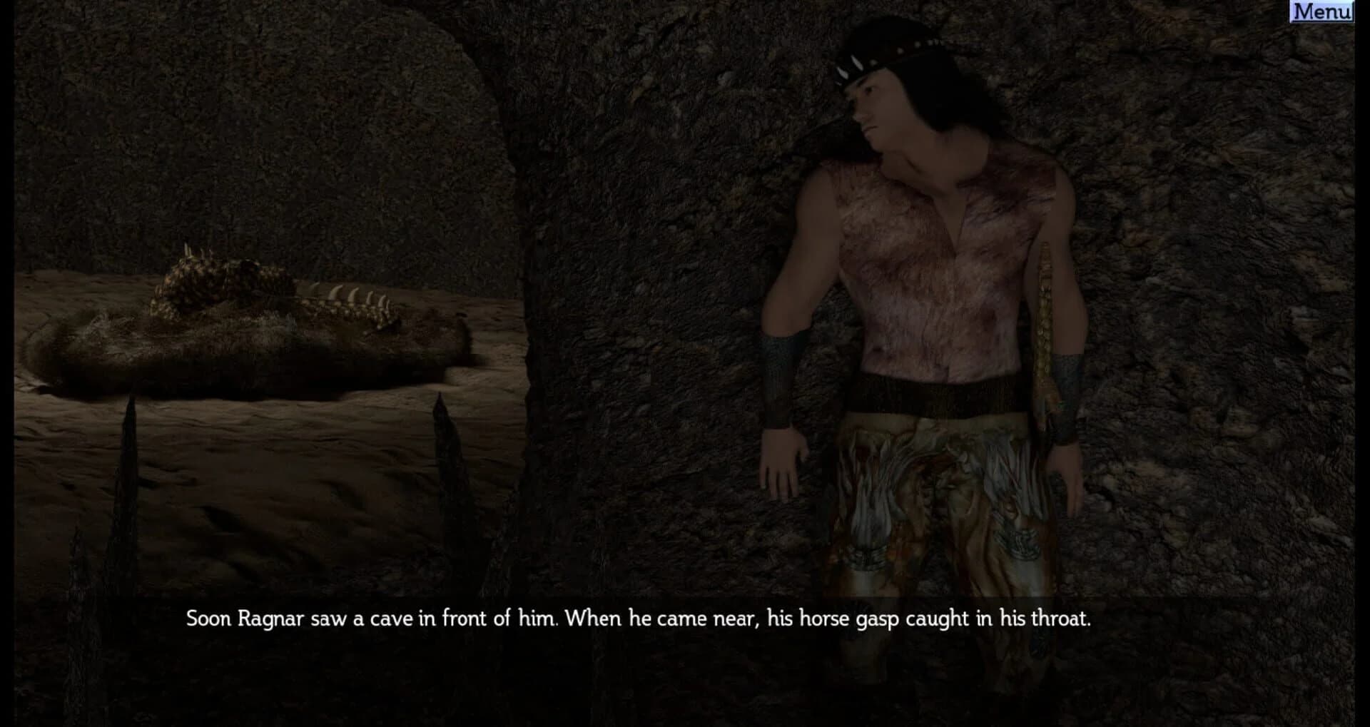 The Barbarian and the Subterranean Caves screenshot 1