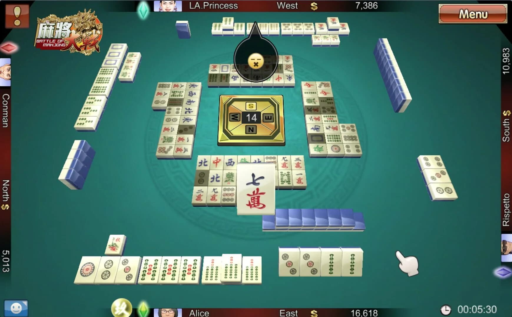 The Battle of Mahjong screenshot 3