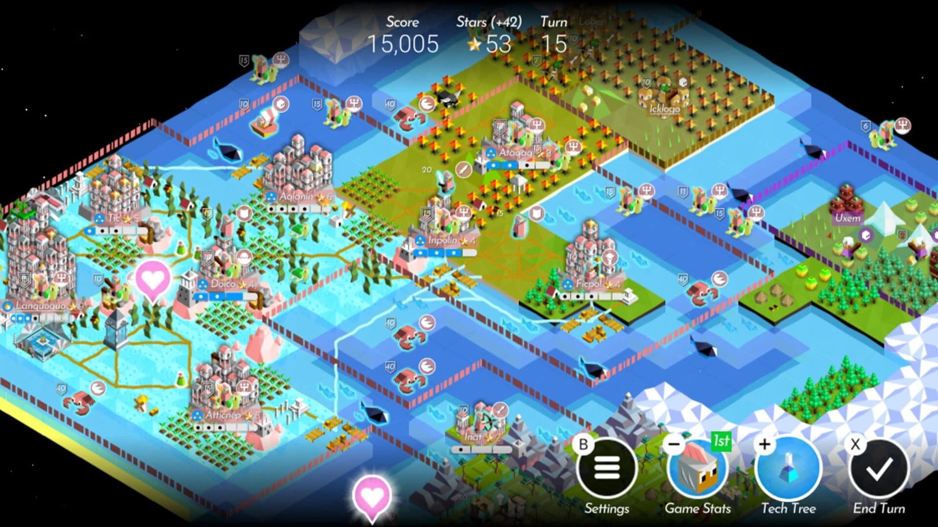 The Battle of Polytopia: Aquarion screenshot 5
