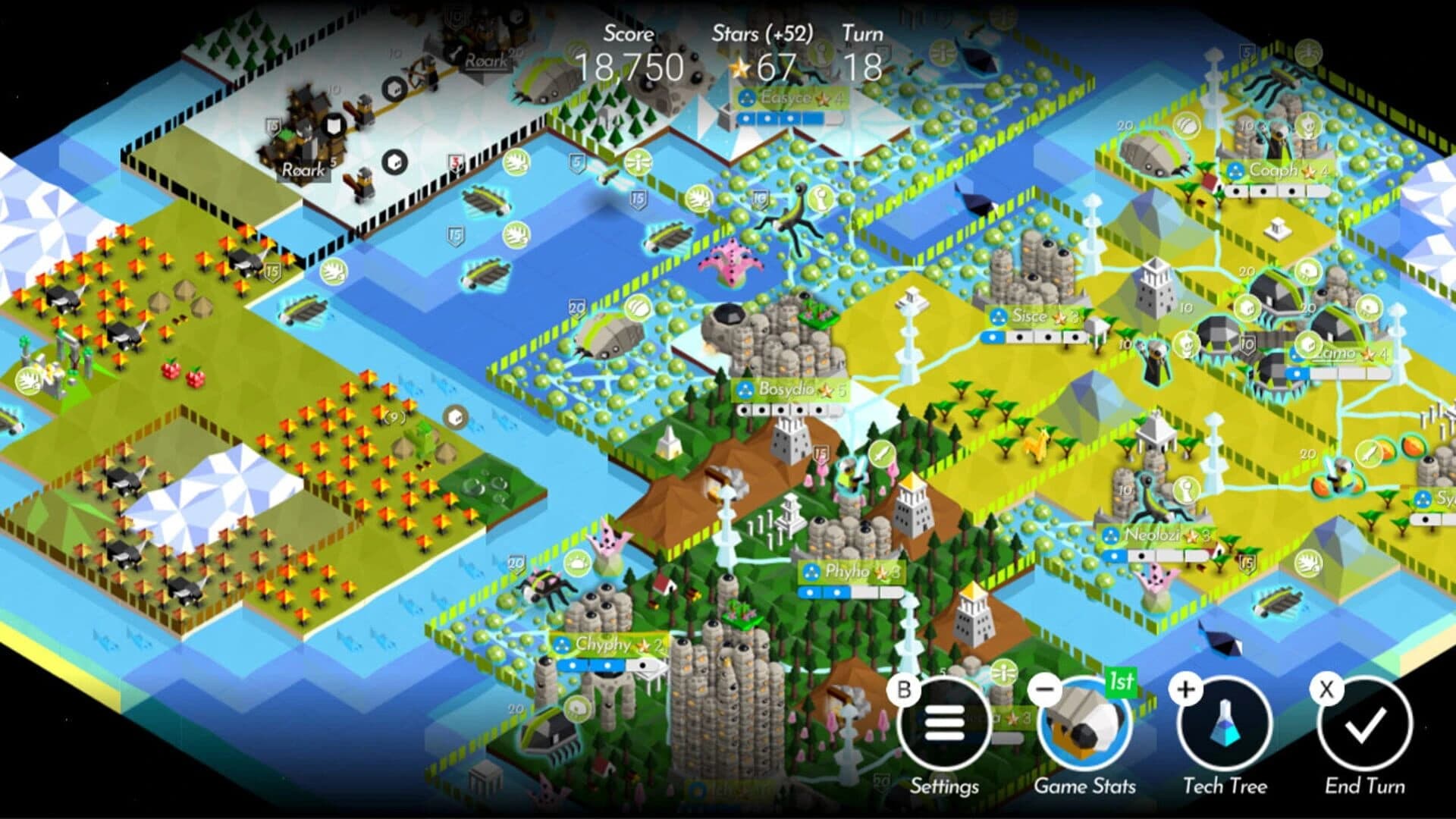 The Battle of Polytopia: Cymanti screenshot 1