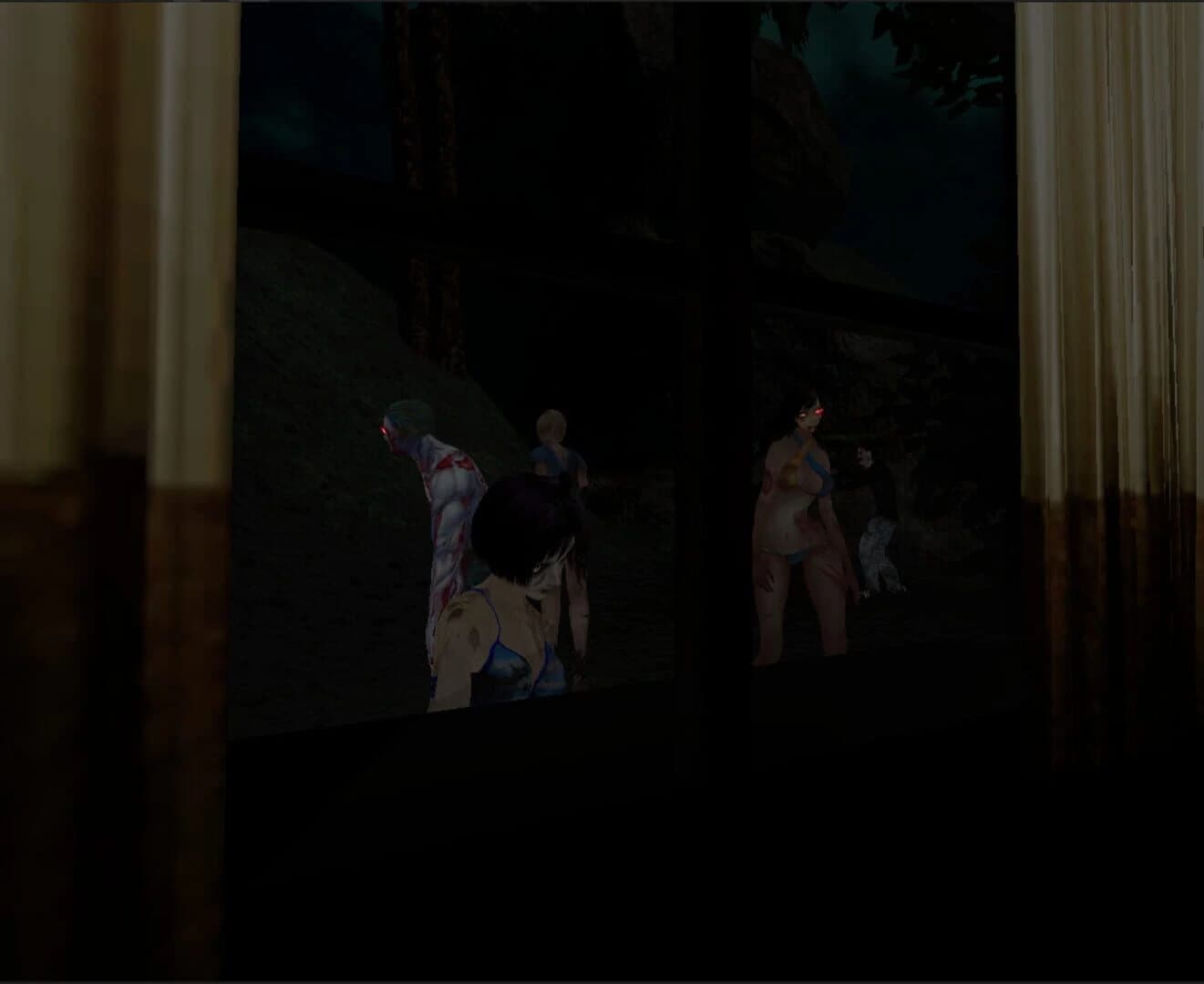 The beauties&zombies of beach for VR screenshot 1