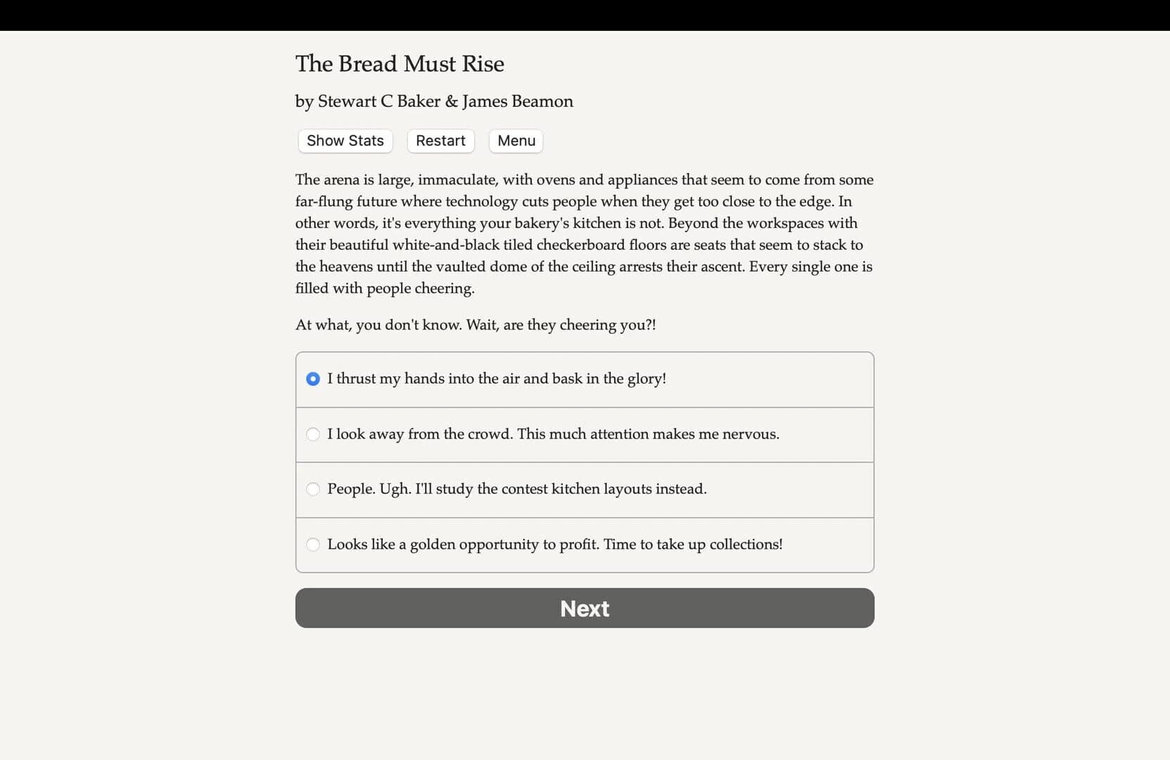 The Bread Must Rise screenshot 1