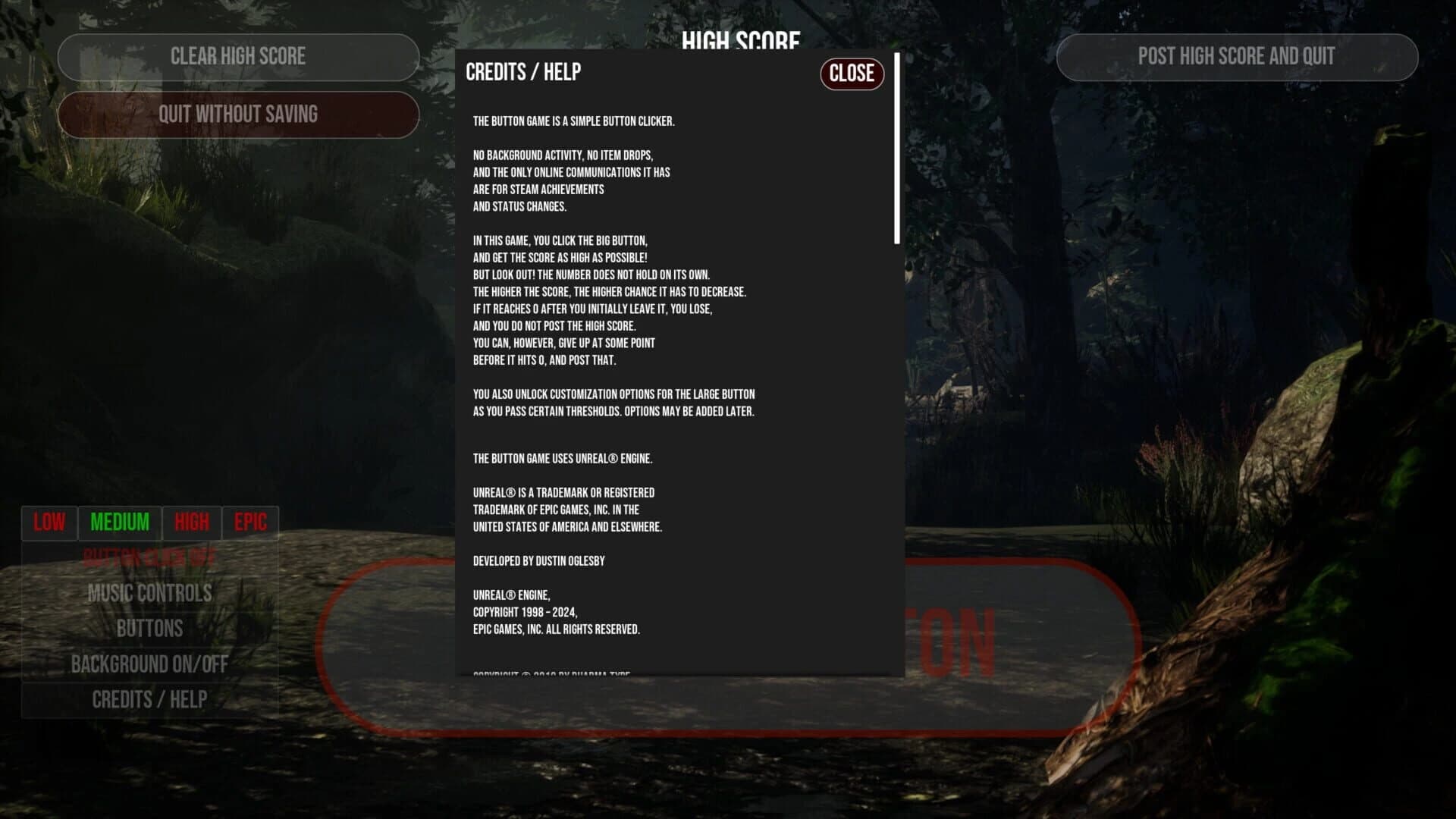 The Button Game screenshot 1